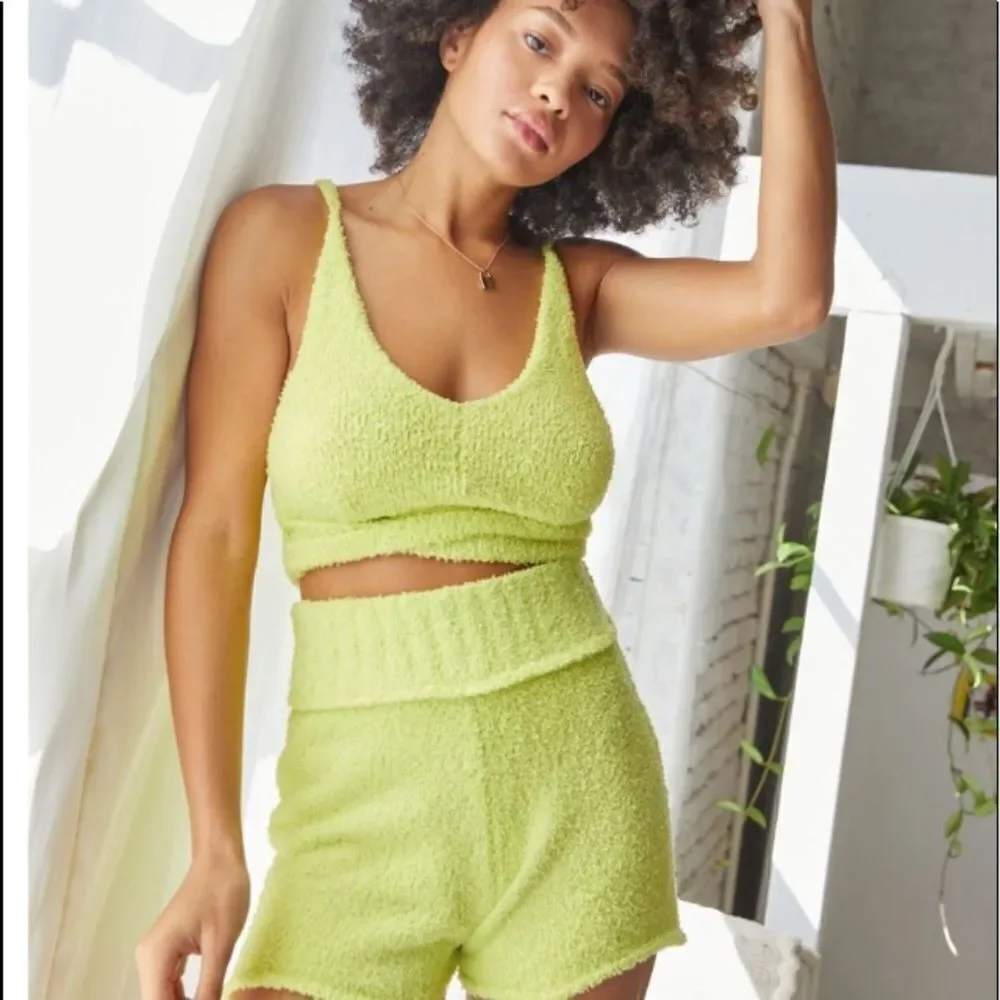 NEW Out From Under Chartreuse Women's Nico Wrap Sweater S M L